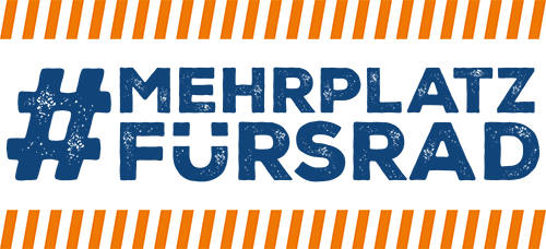 Logo #mehrPlatzFürsRad